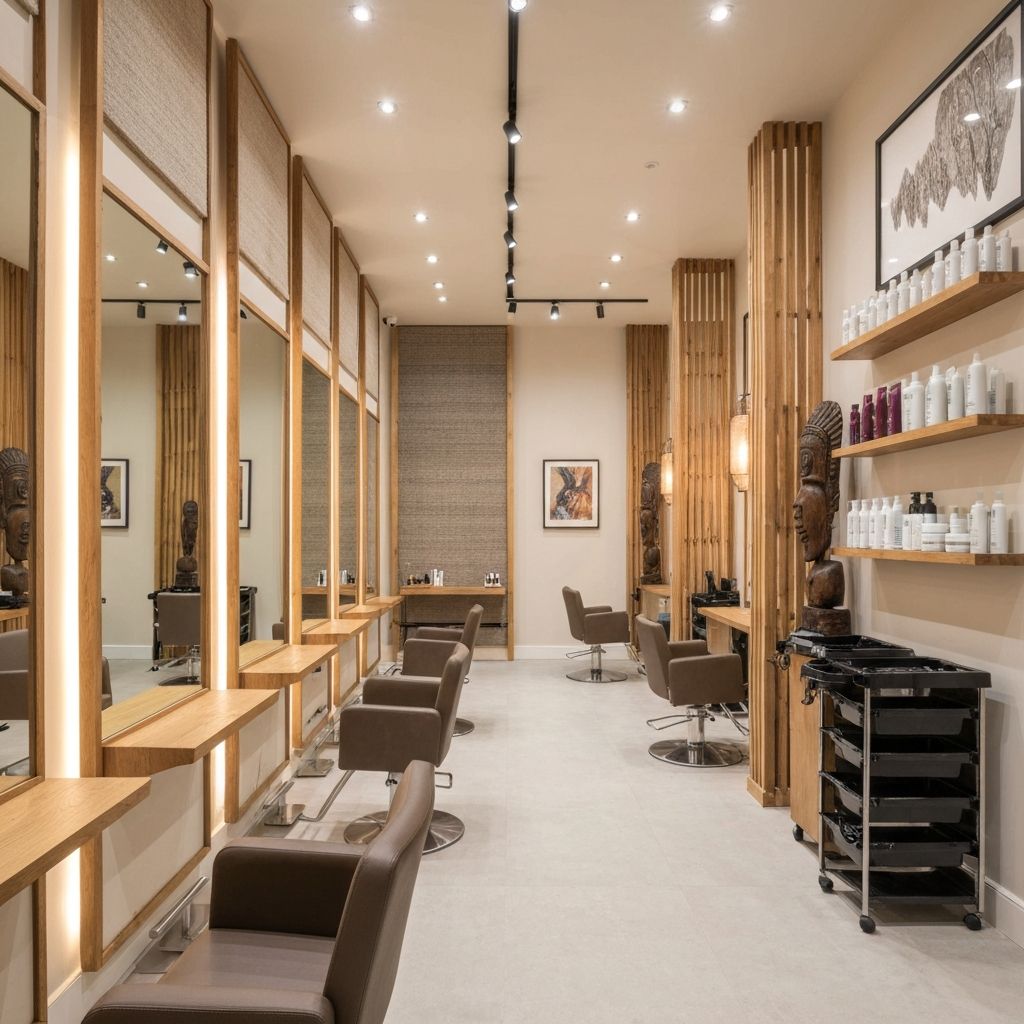 Bespoque Afro HairSolutions salon interior